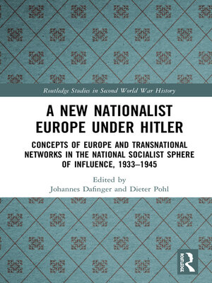 cover image of A New Nationalist Europe Under Hitler